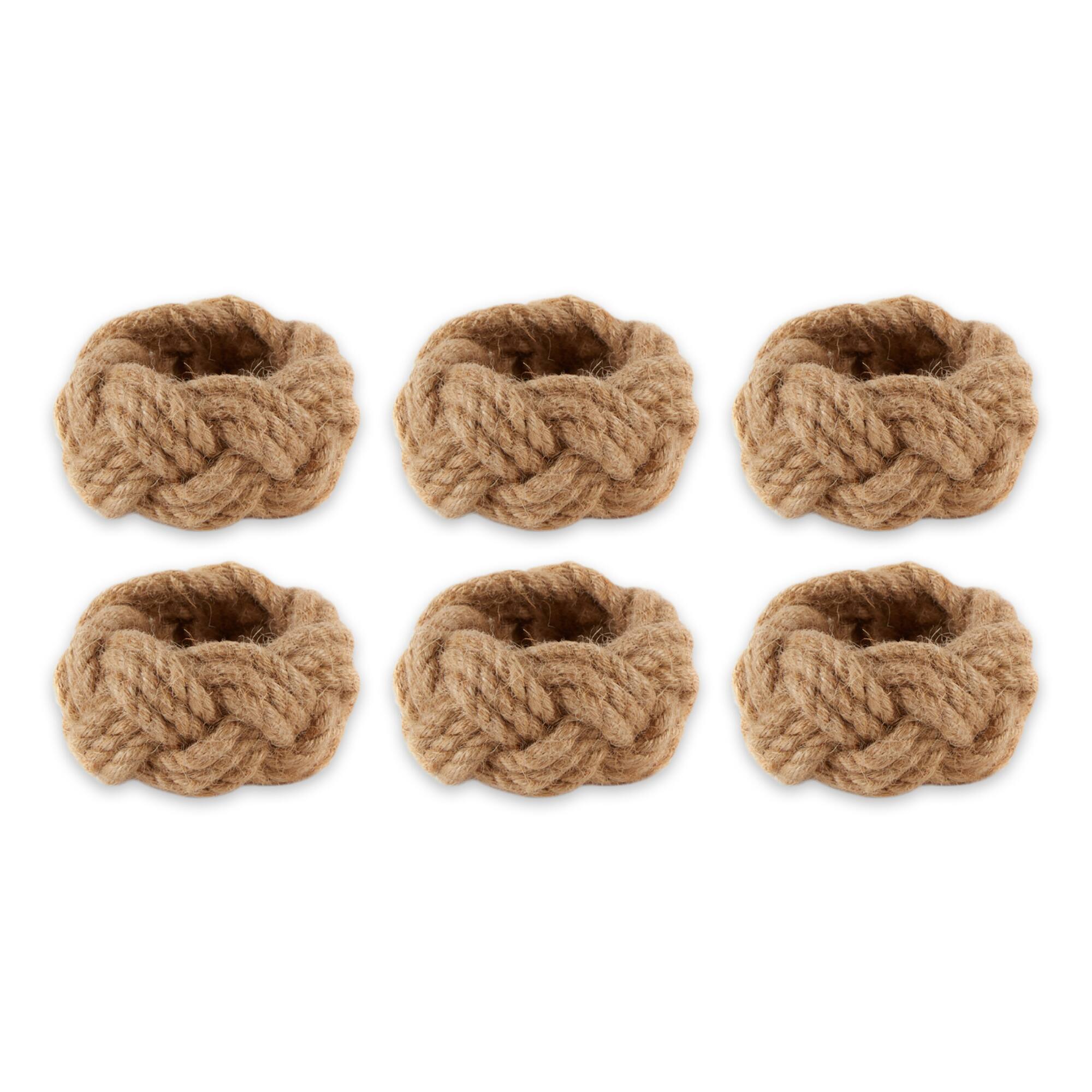 Nauti Knot Napkin Ring, 6ct.